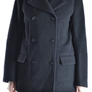 Alexander Wang Women's Coat Black B 14542