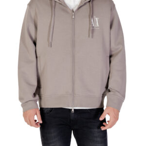 Shop Armani Exchange Men’s Sweatshirt Grey XM000371 AF10818 at Brands Seekers