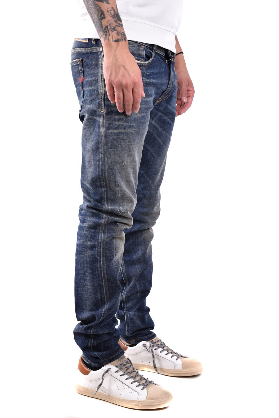 Diesel8264197530 V_31553 Muške plave farmerke