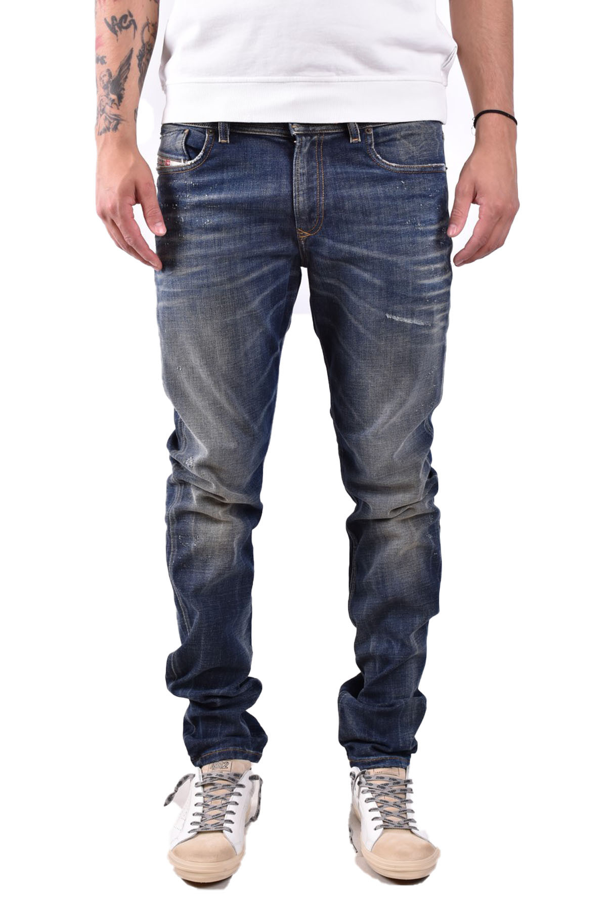 Diesel8264197530 V_31553 Muške plave farmerke