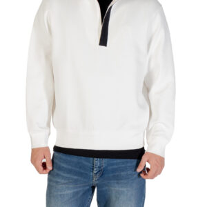 Shop Armani Exchange Men’s Sweatshirt White XM001295 AF10818 at Brands Seekers