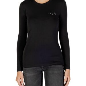 Shop Armani Exchange Women’s Knitwear Black XW001353 AF17173 at Brands Seekers