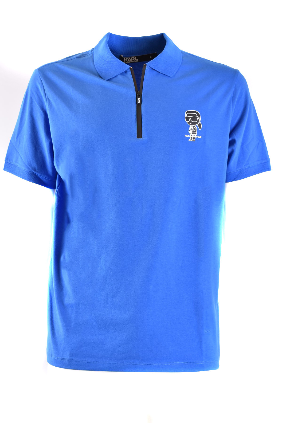 Karl Lagerfeld Men Blue Polo 489519 | Brands Seekers