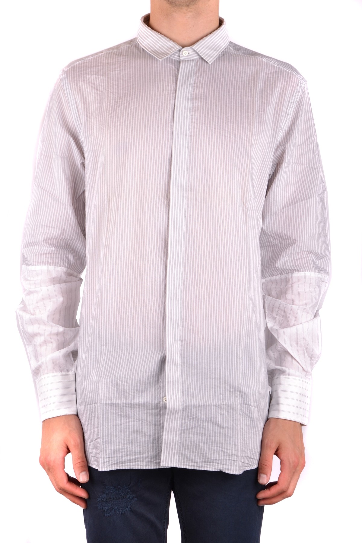 Neil Barrett Erkaklar uchun kulrang ko'ylak 489371 | Brands Seekers
