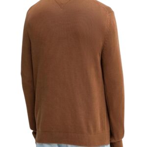 Shop Tommy Hilfiger Jeans Tommy Hilfiger Men’s Brown Knitwear DM0DM21787 at Brands Seekers
