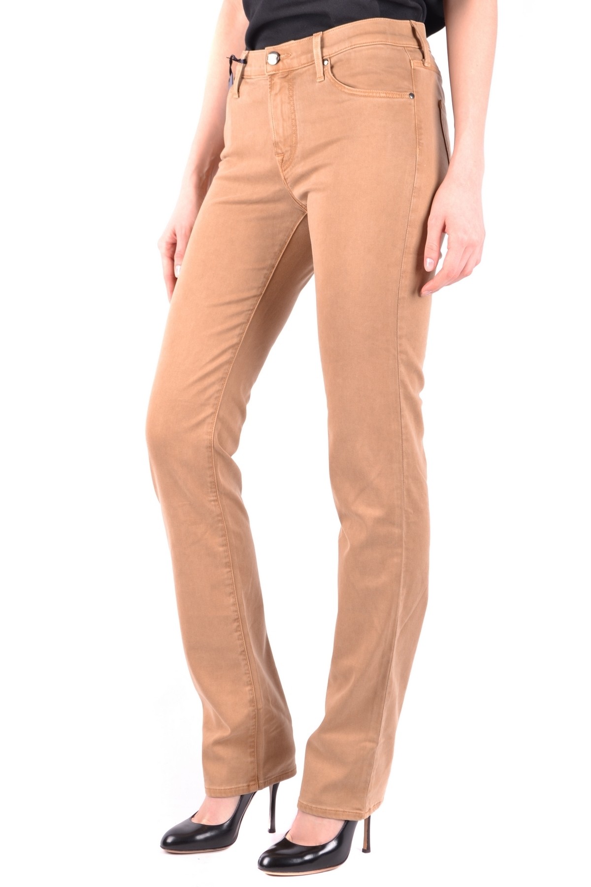 Jacob Cohen B_32471 Beige gallabuxur kvenna