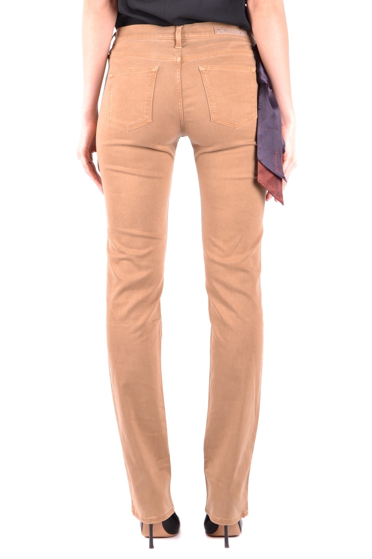 Jacob Cohen B_32471 Beige gallabuxur kvenna