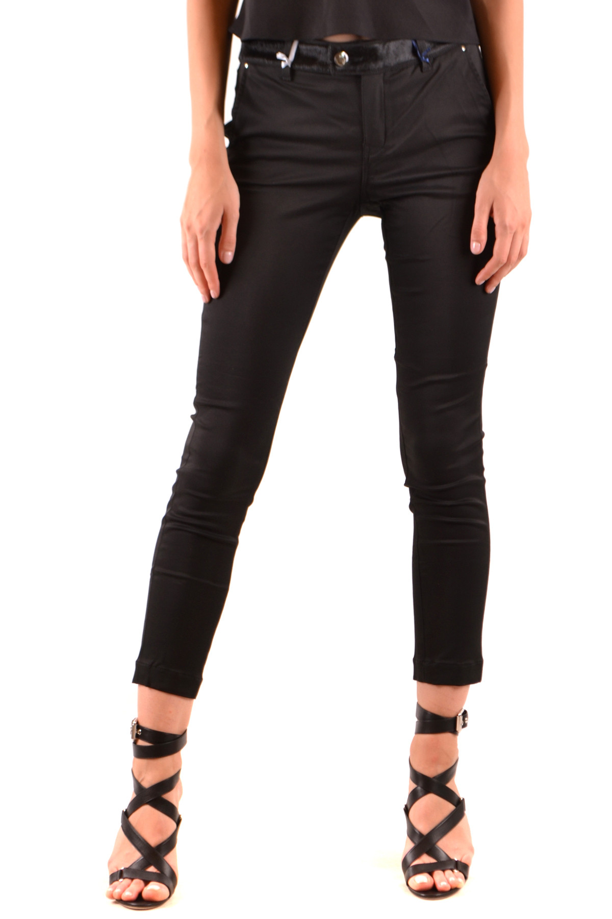 Shop Jacob Cohen Women’s Black Trousers B at Brands Seekers