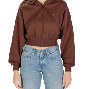 Shop Tommy Hilfiger Jeans Women’s Sweatshirt Brown DW0DW21590 at Brands Seekers