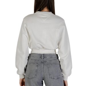 Shop Tommy Hilfiger Jeans Women’s White Sweatshirt DW0DW21831 at Brands Seekers