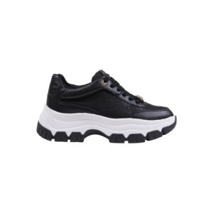 Shop Guess Women’s Black Sneakers FLFBRT ELE12 at Brands Seekers