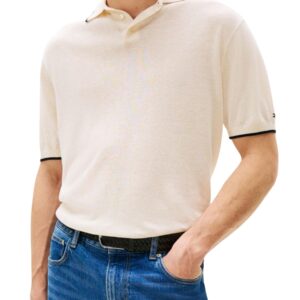 Shop Tommy Hilfiger Men’s White Knitwear MW0MW40539 at Brands Seekers