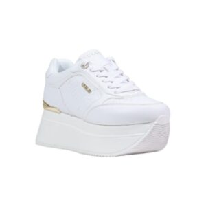 Shop Guess Women’s White Sneakers FLPC10 FAL12 at Brands Seekers