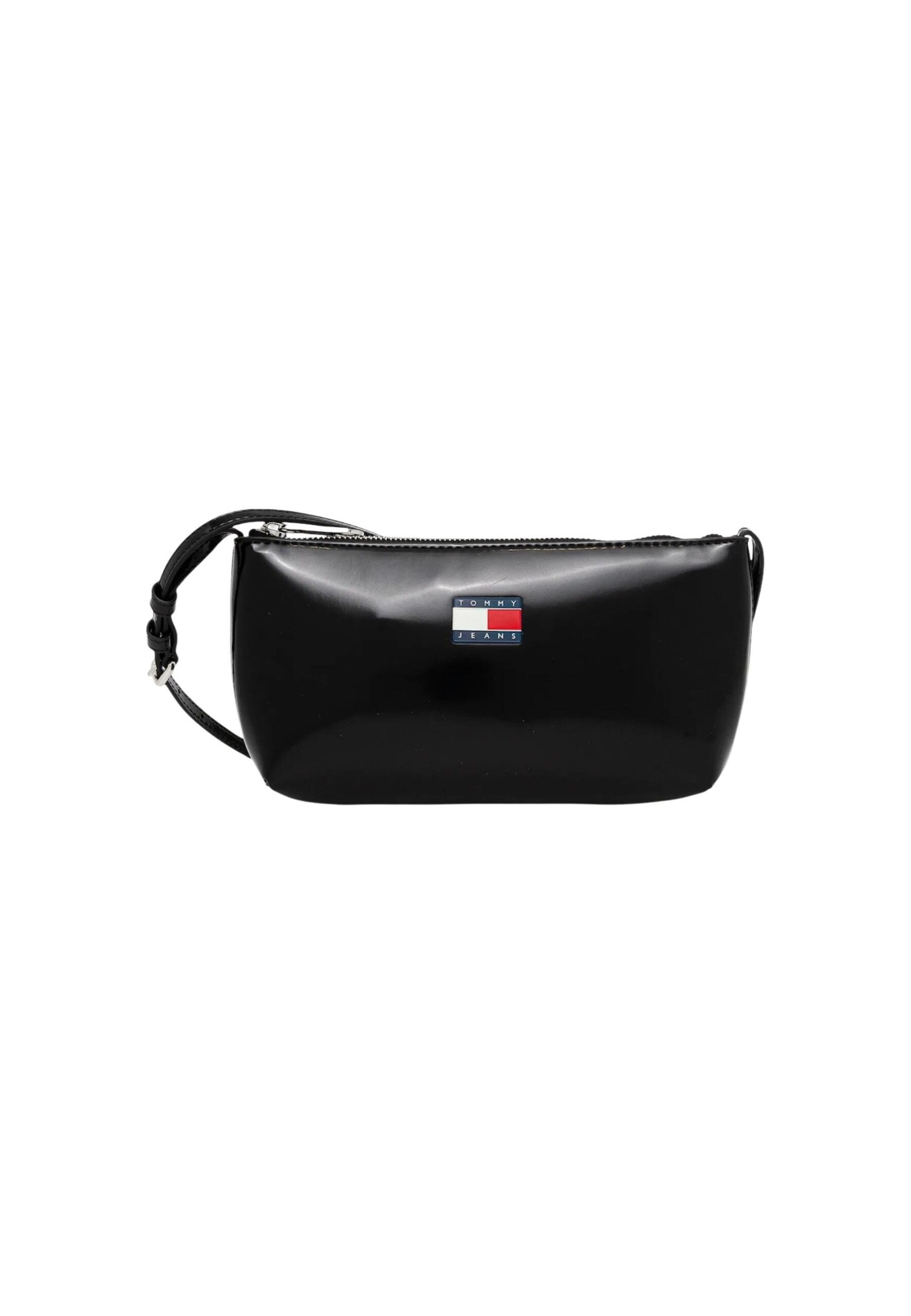 Shop Tommy Hilfiger Women’s Black Shoulder Bag AW0AW17866 at Brands Seekers