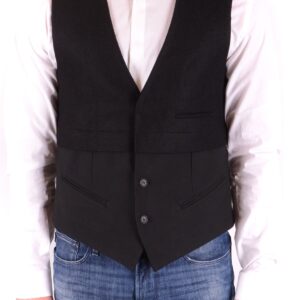 Shop Antony Morato Men’s Black Gilet B at Brands Seekers