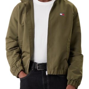 Shop Tommy Hilfiger Jeans Tommy Hilfiger Men’s Green Blazer DM0DM22720 at Brands Seekers