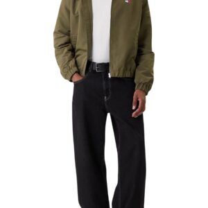 Shop Tommy Hilfiger Jeans Tommy Hilfiger Men’s Green Blazer DM0DM22720 at Brands Seekers