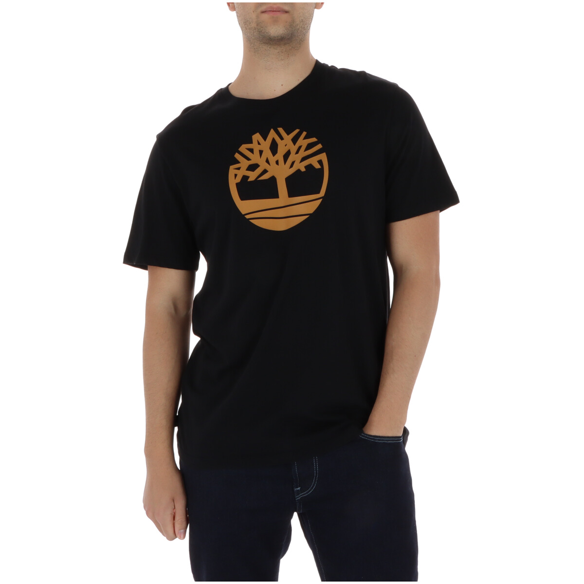 Timberland Herre sort T-shirt 507775 | Brands Seekers