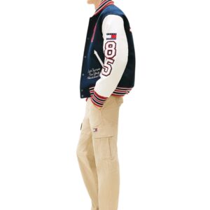 Shop Tommy Hilfiger Jeans Men’s Beige Trousers DM0DM22651 at Brands Seekers