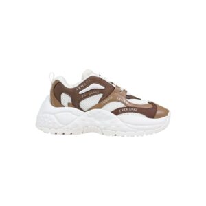 Shop Armani Exchange Women’s Brown Sneakers XDX120 XV708 at Brands Seekers