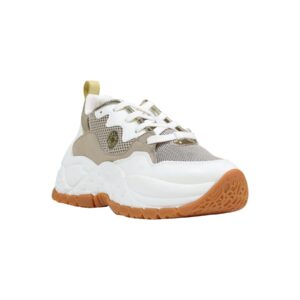 Shop Armani Exchange Women’s White Sneakers XW002784 AF25160 at Brands Seekers