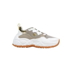 Shop Armani Exchange Women’s White Sneakers XW002784 AF25160 at Brands Seekers