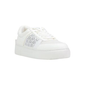 Shop Armani Exchange Women’s White Sneakers XW002788 AF23057 at Brands Seekers