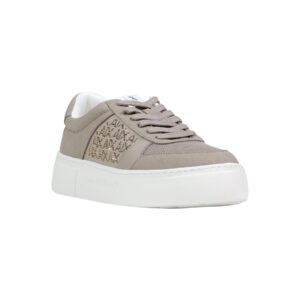 Shop Armani Exchange Women’s Brown Sneakers XW002788 AF23057 at Brands Seekers