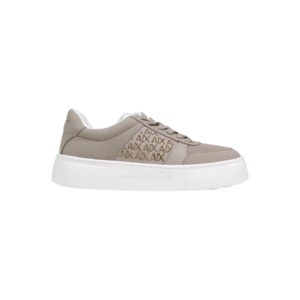 Shop Armani Exchange Women’s Brown Sneakers XW002788 AF23057 at Brands Seekers