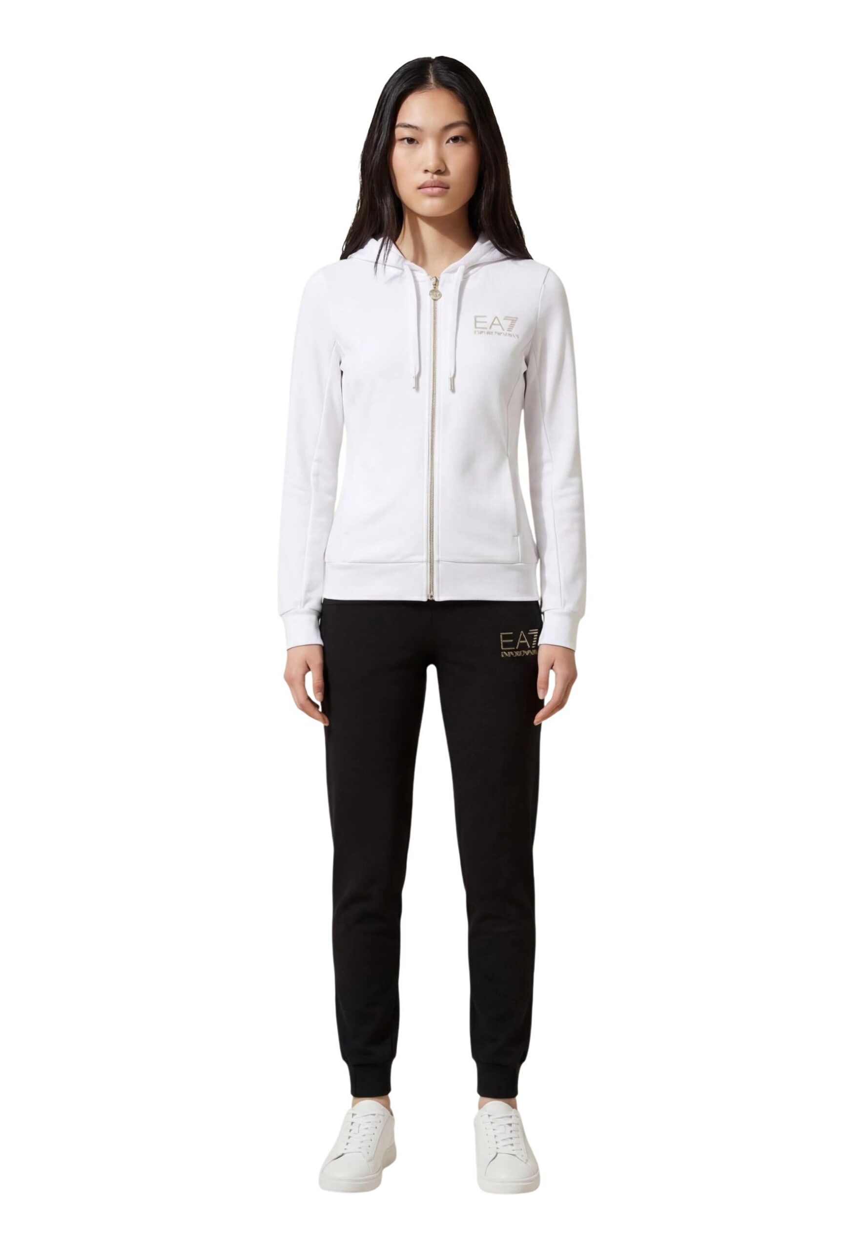 Shop Ea7 Women’s White Jumpsuit 8NTV51 TJ9RZ at Brands Seekers