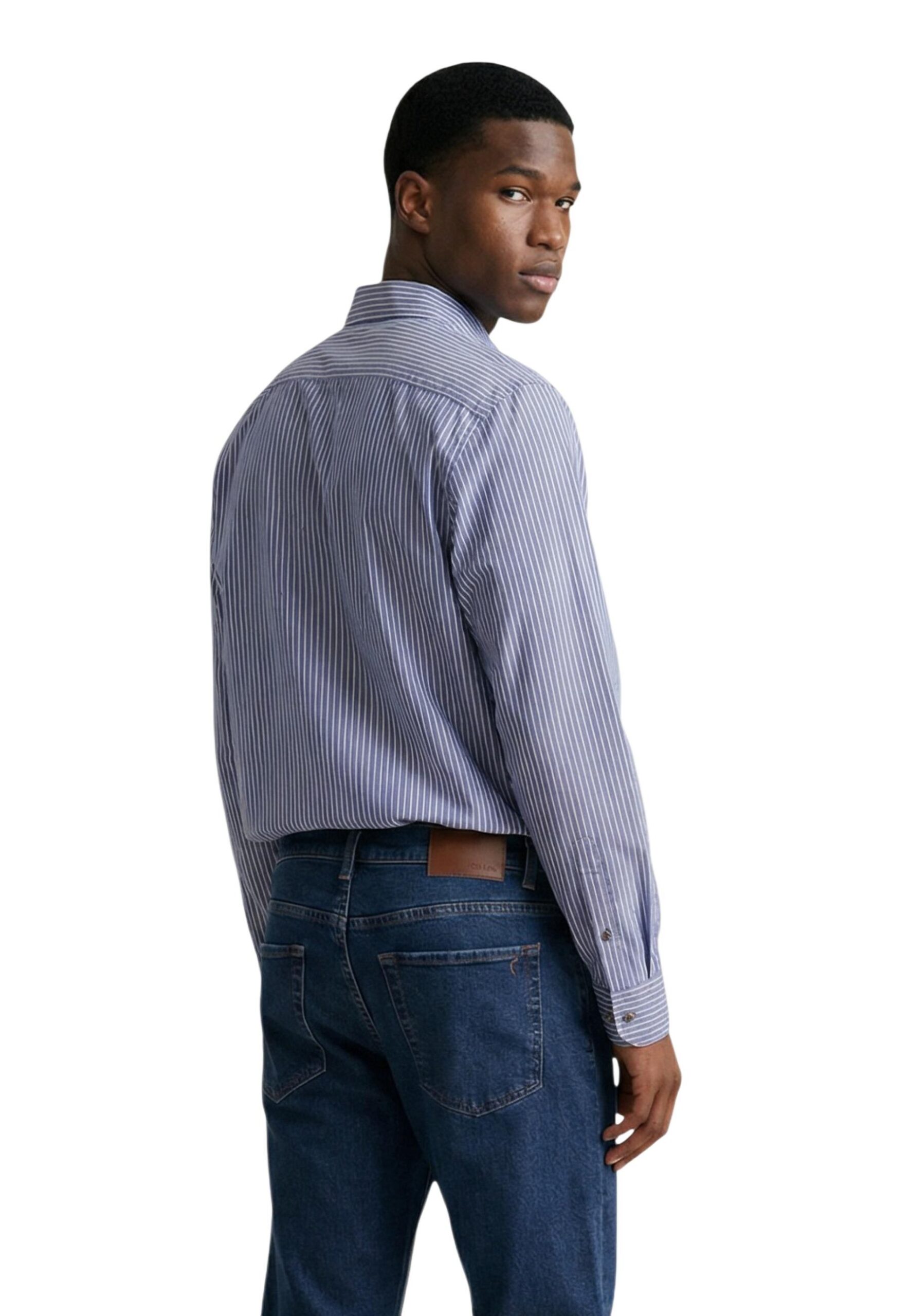 Shop Armani Exchange Men’s Light Blue Shirt XM002113 AF22549 at Brands Seekers
