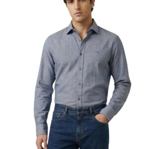 Shop Armani Exchange Men’s Blue Shirt XM002112 AF22548 at Brands Seekers