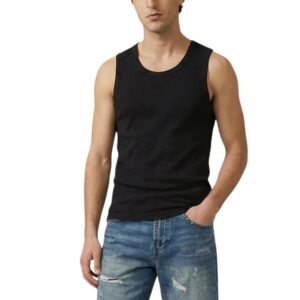 Shop Gianni Lupo Men’s Black Undershirt GL20001Q-S26 at Brands Seekers