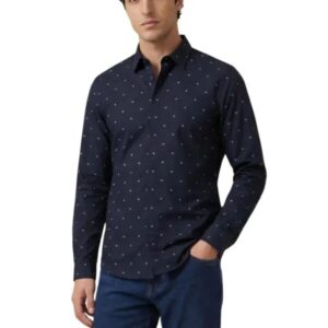 Shop Armani Exchange Men’s Blue Shirt XM000625 AF13184 at Brands Seekers