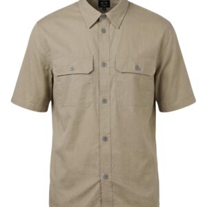 Shop Armani Exchange Men’s Beige Shirt XM002264 AF24533 at Brands Seekers