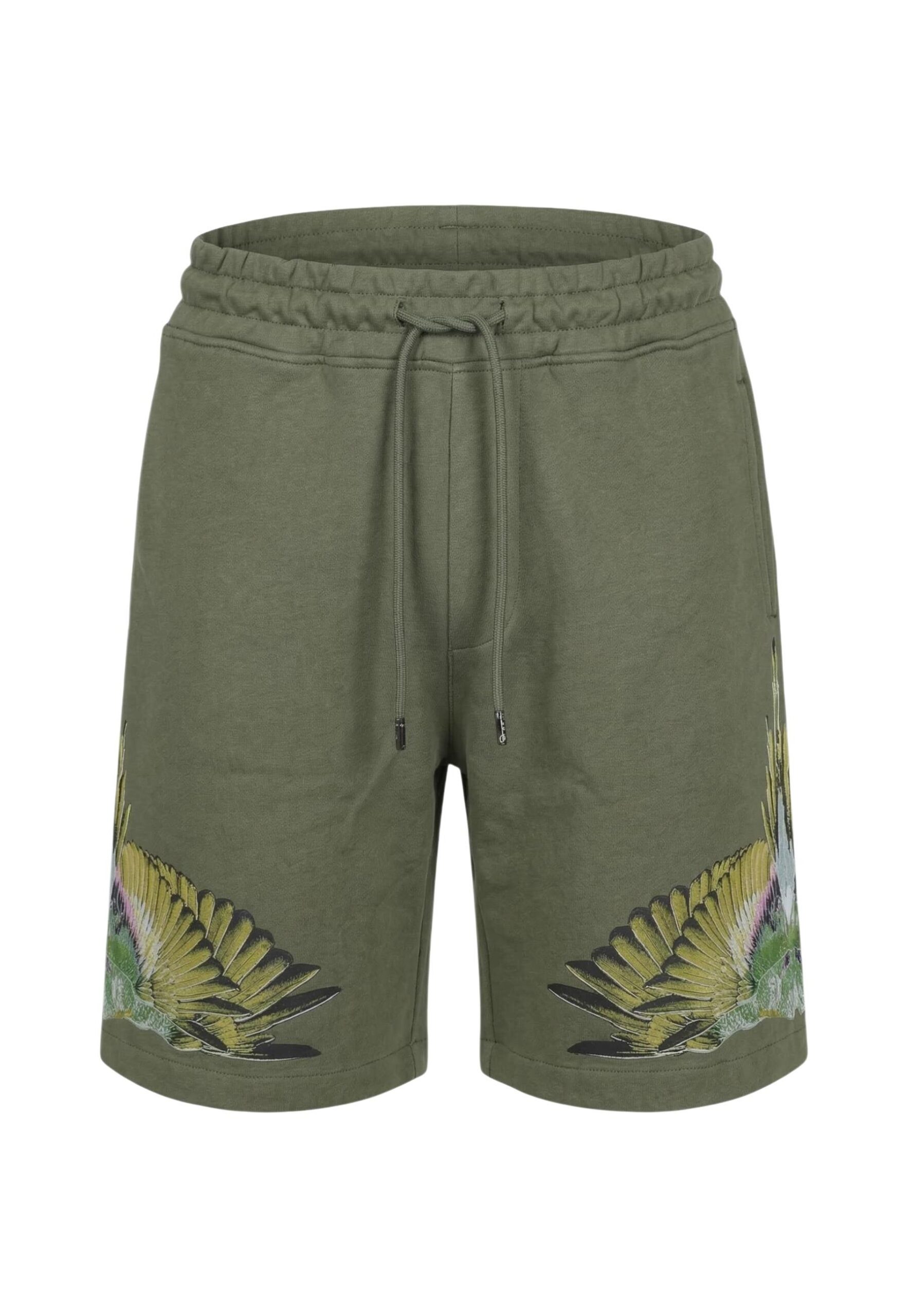 Shop County Of Milan Men’s Green Shorts S6CMMABE033 at Brands Seekers