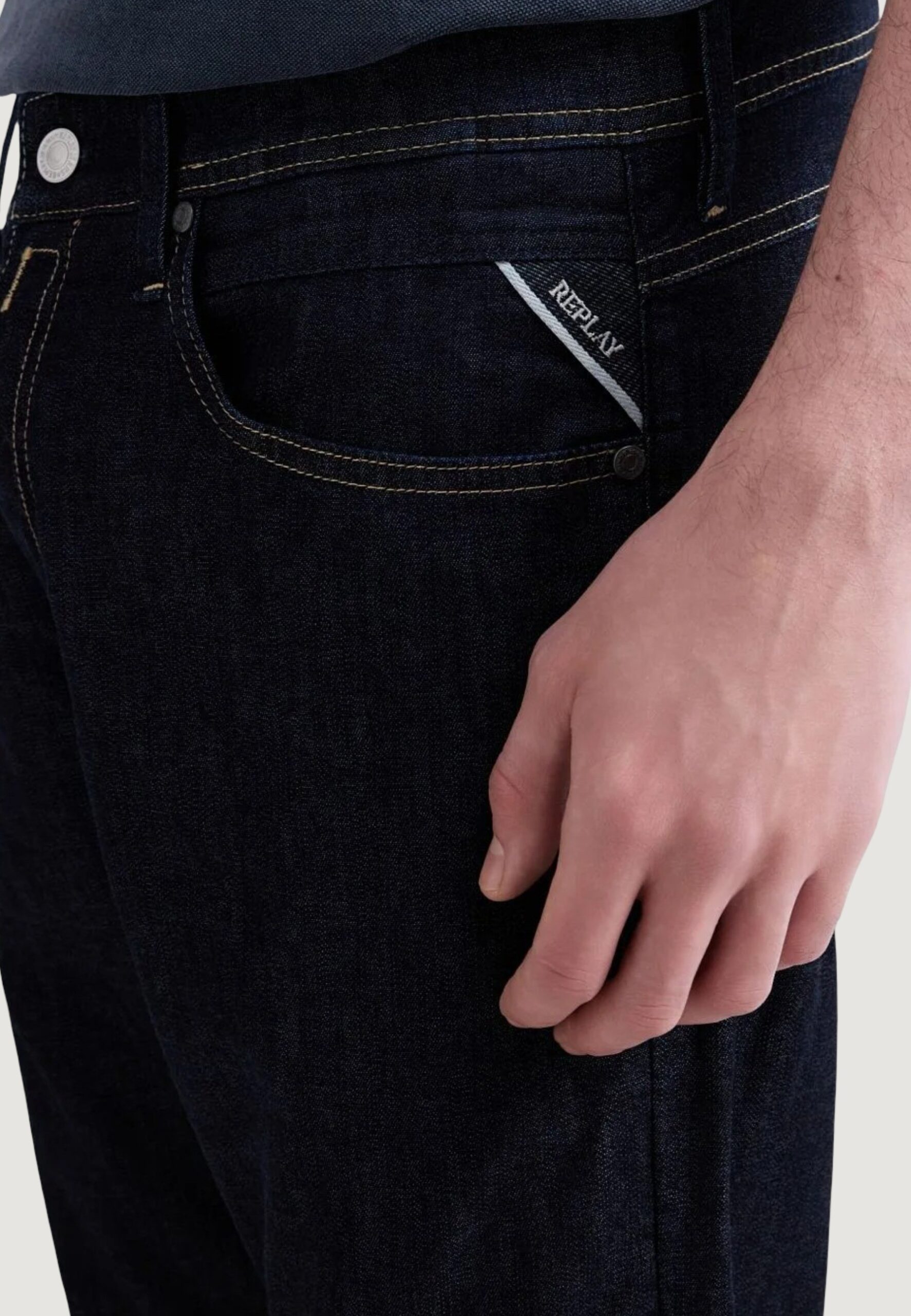 Replay Herre blå jeans 517620 | Brands Seekers