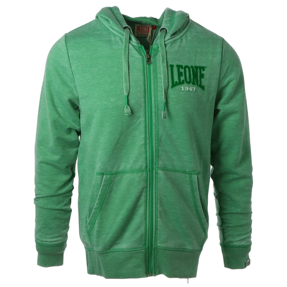 Leone 1947 Muži zelená mikina 202607 | Brands Seekers