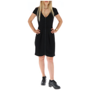 Shop Armani Exchange Women’s Dress Black 3GYA45 YNJQZ at Brands Seekers