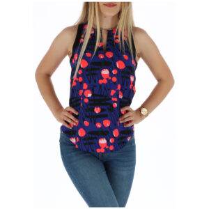Shop Armani Exchange Women’s Top Blue 3GYH38 YN34Z at Brands Seekers