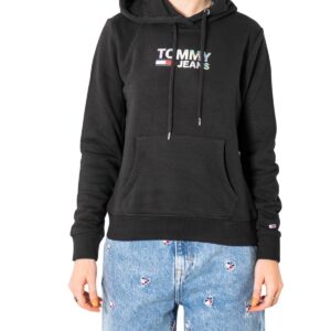 Shop Tommy Hilfiger Jeans Women’s Sweatshirt Black DW0DW09247 at Brands Seekers