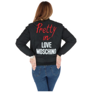 Shop Love Moschino Women’s Jacket Blue WH74101T006A at Brands Seekers
