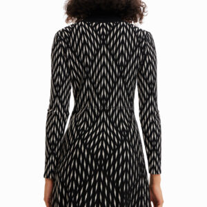 Shop Desigual Women’s Dress, Black, Style 22WWVF07 at Brands Seekers