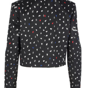 Shop Love Moschino Women’s Blazer Black 941459 NERO at Brands Seekers