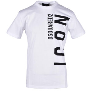 Shop Dsquared Men’s T-Shirt Designer Fashion White 972278 BIANCO at Brands Seekers