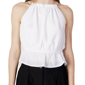 Shop Pepe Jeans Women’s White Blouse PL304503 at Brands Seekers