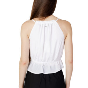Shop Pepe Jeans Women’s White Blouse PL304503 at Brands Seekers