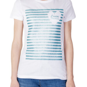 Shop Love Moschino Women’s T-Shirt White W 4 F73 2T M 3876 at Brands Seekers