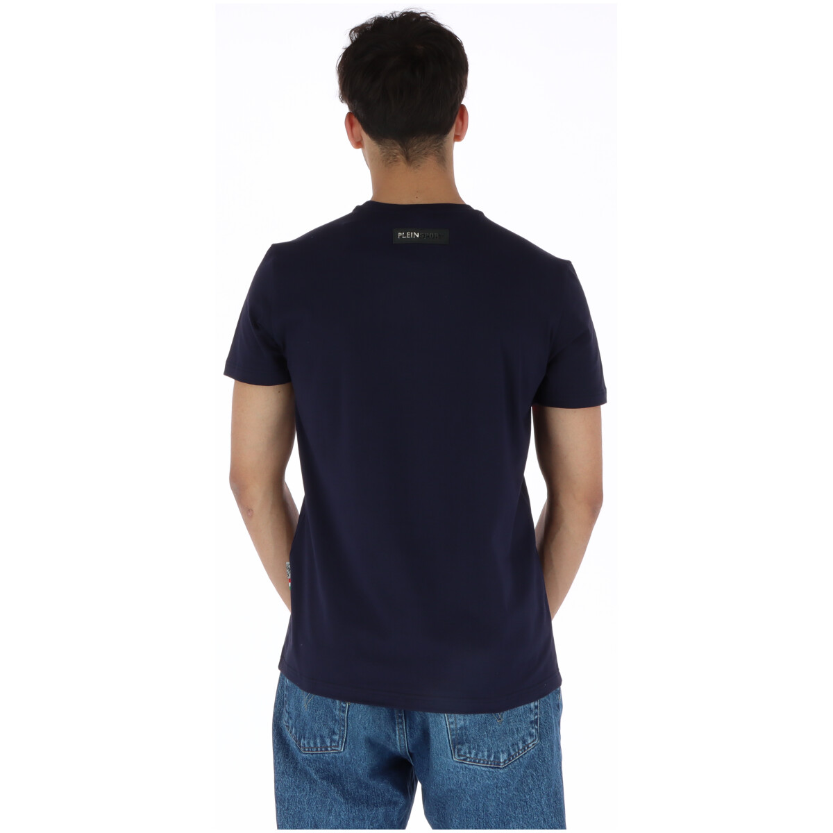 Plein Sport Blå T-skjorte menn 382549 | Brands Seekers