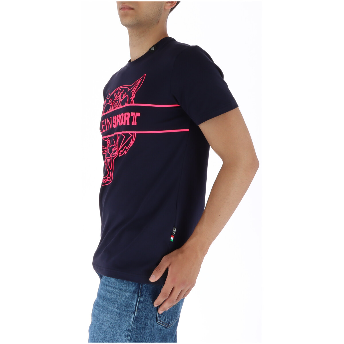 Plein Sport Blå T-skjorte menn 382549 | Brands Seekers